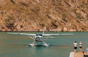 Horizontal Falls seaplane flight