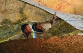 Ancient Aboriginal rock paintings