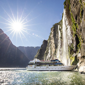 Cruise through Milford Sound