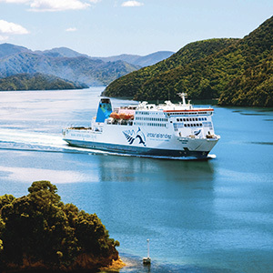 Interisland Ferry crossing Cook Strait