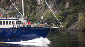 Doubtful Sound Overnight cruise Ship