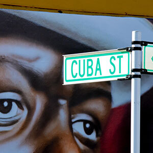 Cuba Street in Wellington