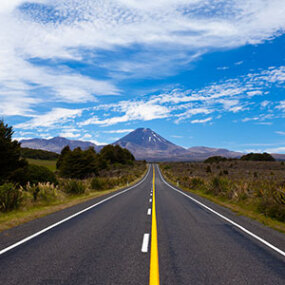 The road to Mt Doom, Mt Ngaurahoe, Tongariro