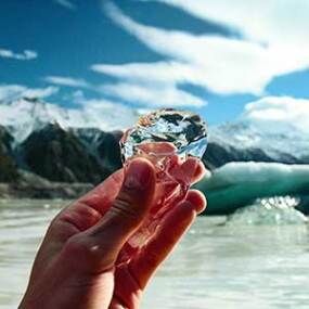 Take a trip out on to the Tasman Glacier