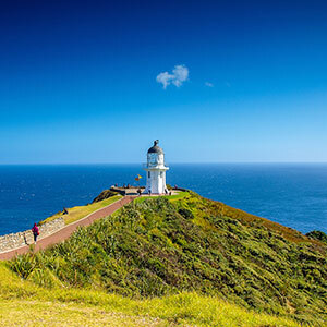 The lighthouse at Cape Reinga