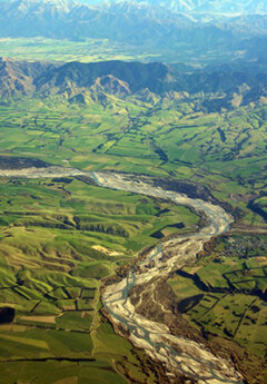 Waiau River, Canterbury, New Zealand