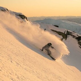 Golden hour at The Remarkables