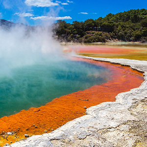 Image of geothermal Champagne Pool in Rotorua