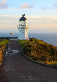 View of Cape Reinga in Northland