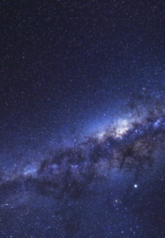 View of the night sky