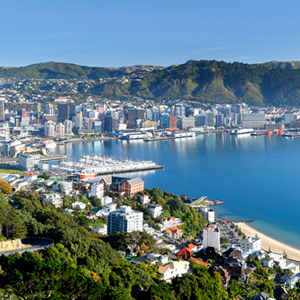 Wellington, capital city of New Zealand