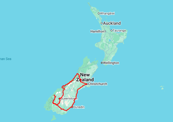 Tour map