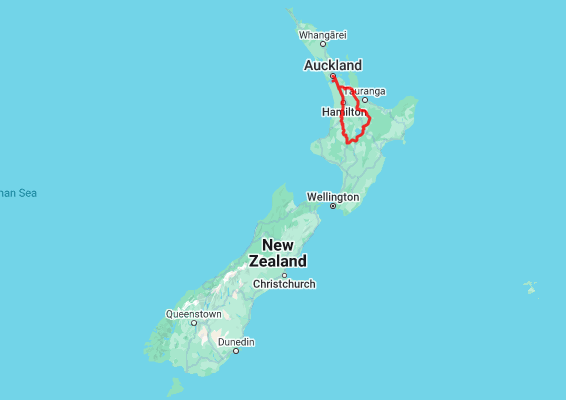 Tour map
