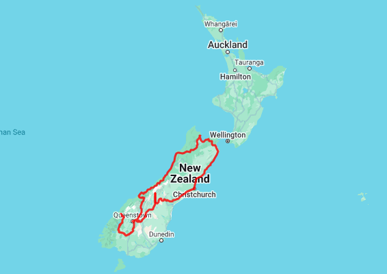 Tour map