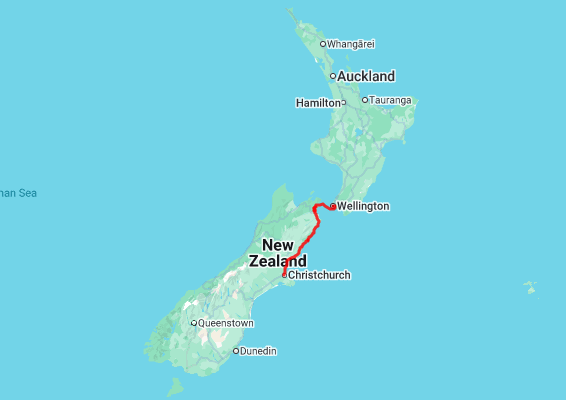 Tour map