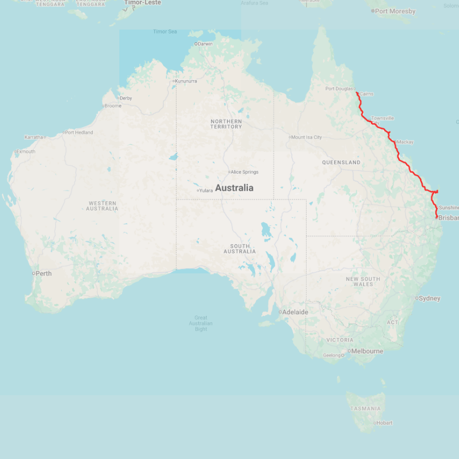 Tour map