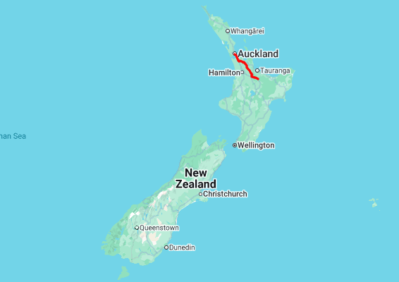 Tour map