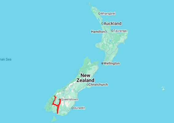 Tour map