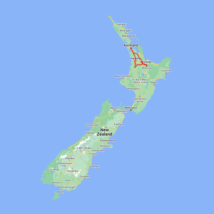 Tour map
