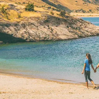 Couple in Hawea