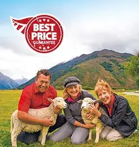 Best Price Guarantee on all our New Zealand Coach Tours