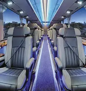 Picture of the inside of GP Ultimate coach