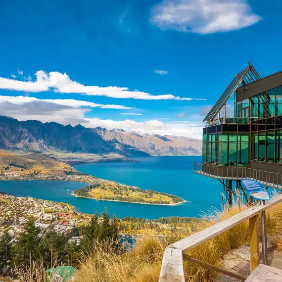 View of Queenstown from the Gondola