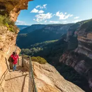 Wentworth Falls Walking Track the Blue Mountains