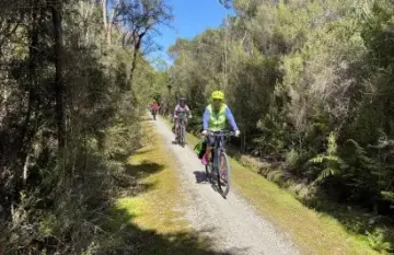 West Coast Wilderness Trail Cycling Adventure - Day 6