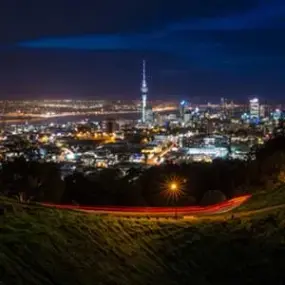 Auckland at night