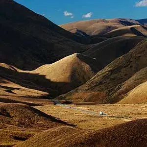 Driving the Lindis Pass