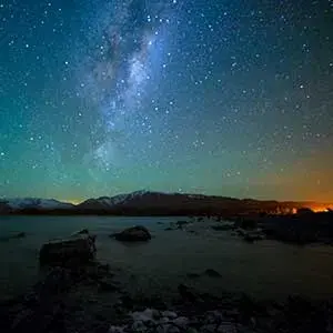 The Milky Way over Mackenzie country