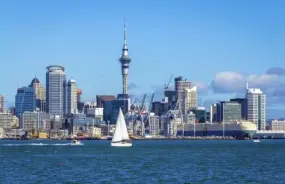 Aerial View of Auckland