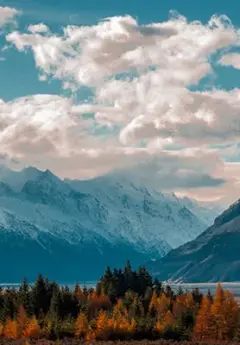 South Island Mountian Scenery