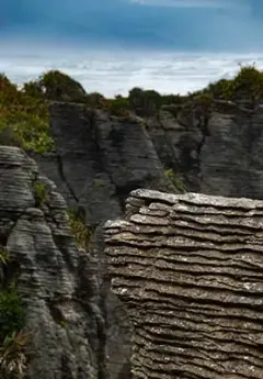 Image of Pancake rocks in Punakaiki