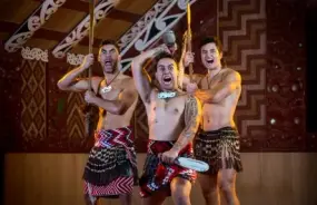 Maori Warriors during performance