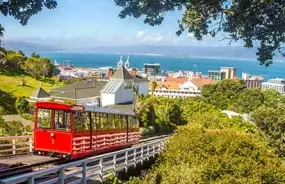 Cable Car ascending Wellington Hill