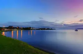 Lake Taupo at Dusk