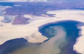 Aerial of Lake Eyre