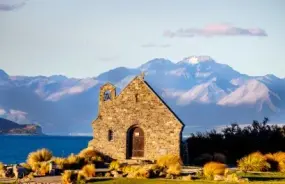 Church of the Good Shepherd and Lake Tekapo