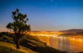 Otago Peninsula - Dunedin in the Evening