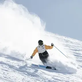 Skiing at Treble Cone