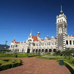 Visit the Dunedin railway station