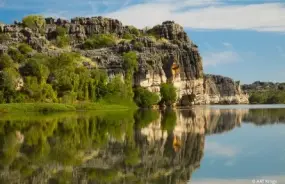 View of Geikie Gorge