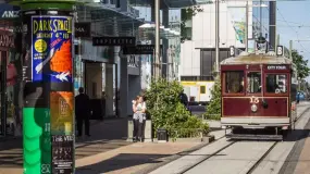 The Chritschurch City Tram