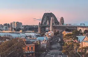 Sydney Harbour at Sunset