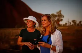 Sunset at Uluru