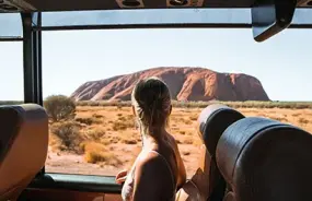 Uluru passes by