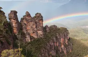 Three Sisters in the Blue Mountains