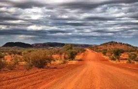 Outback Scenery near Alice Springs